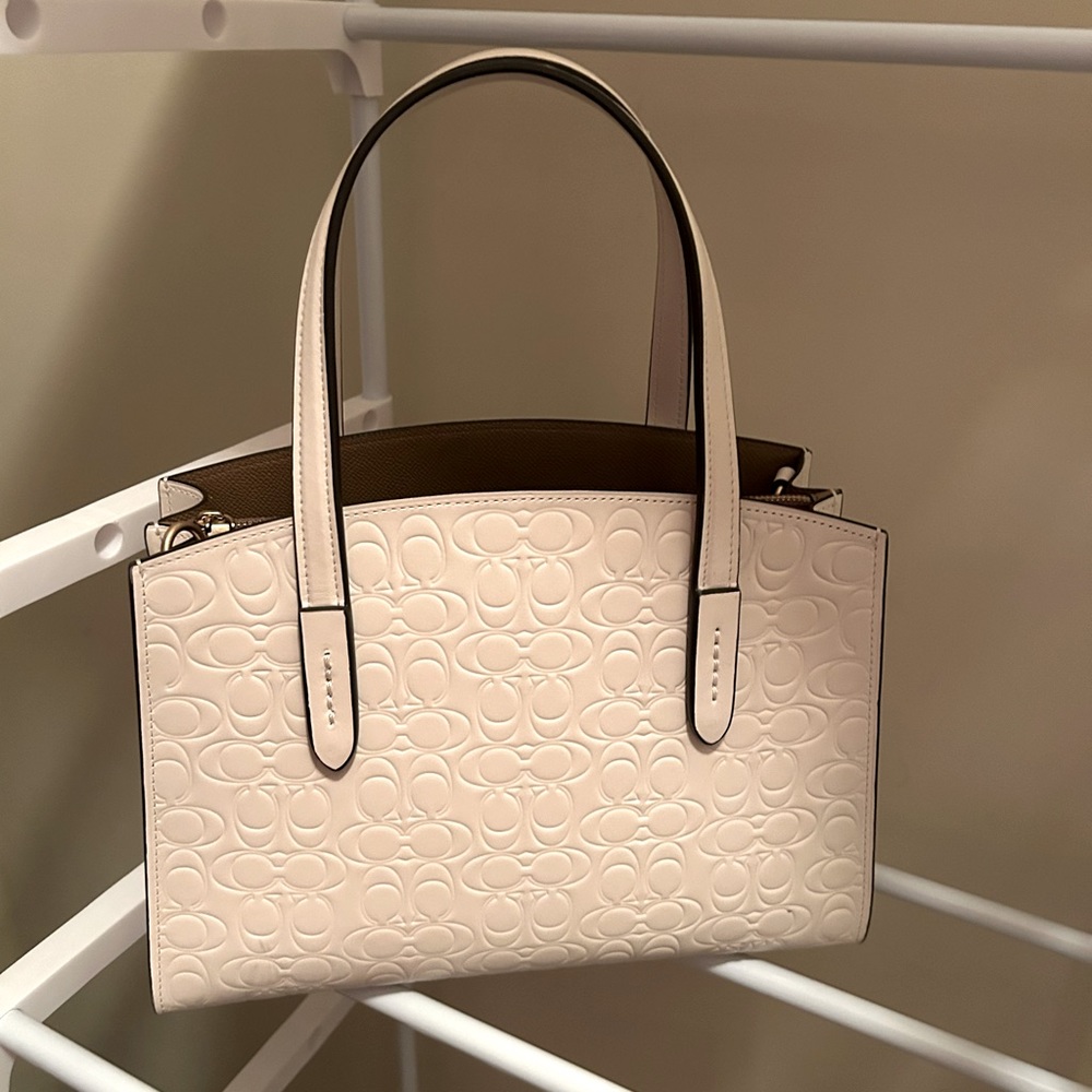 COACH Charlie Carryall 28 In Signature Leather